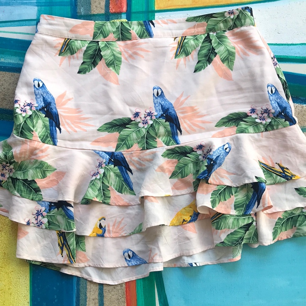 Frilly Mini Skirt - Picture 1 of 4